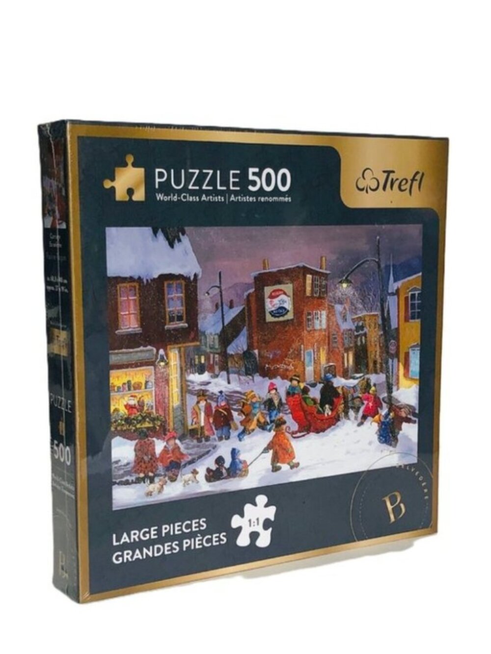 Canadian Artist 500 Large Piece Puzzle - Carriage  by P. Paquin New In Box